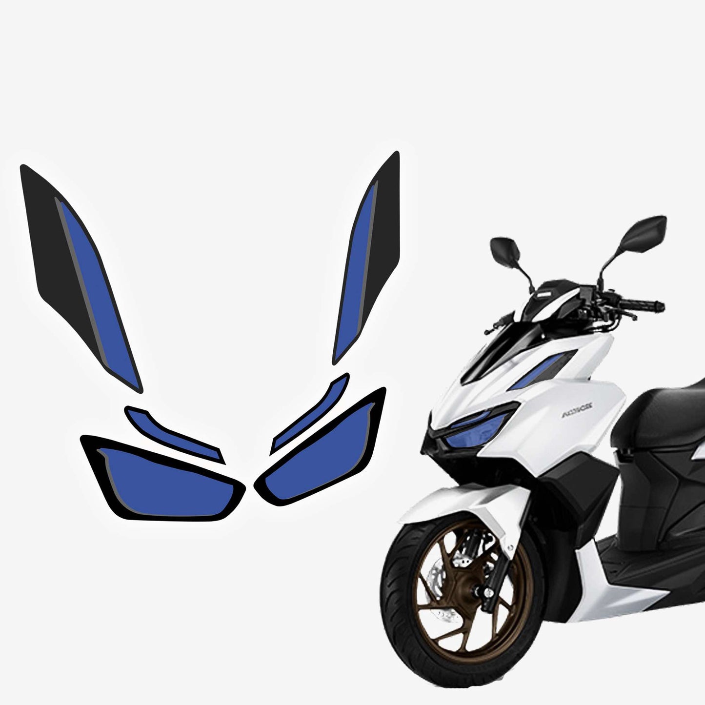 HONDA CLICK 160 NEW KILAY TINT STICKERS/ NEW KILAY TINT STICKERS FOR CLICK 160/ CLICK 160 STICKERS