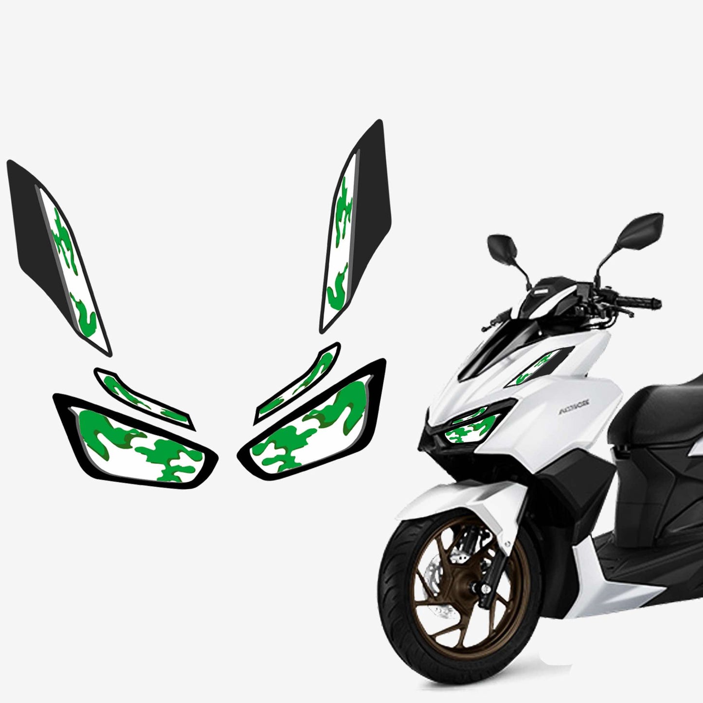 HONDA CLICK 160 NEW KILAY TINT STICKERS/ NEW KILAY TINT STICKERS FOR CLICK 160/ CLICK 160 STICKERS