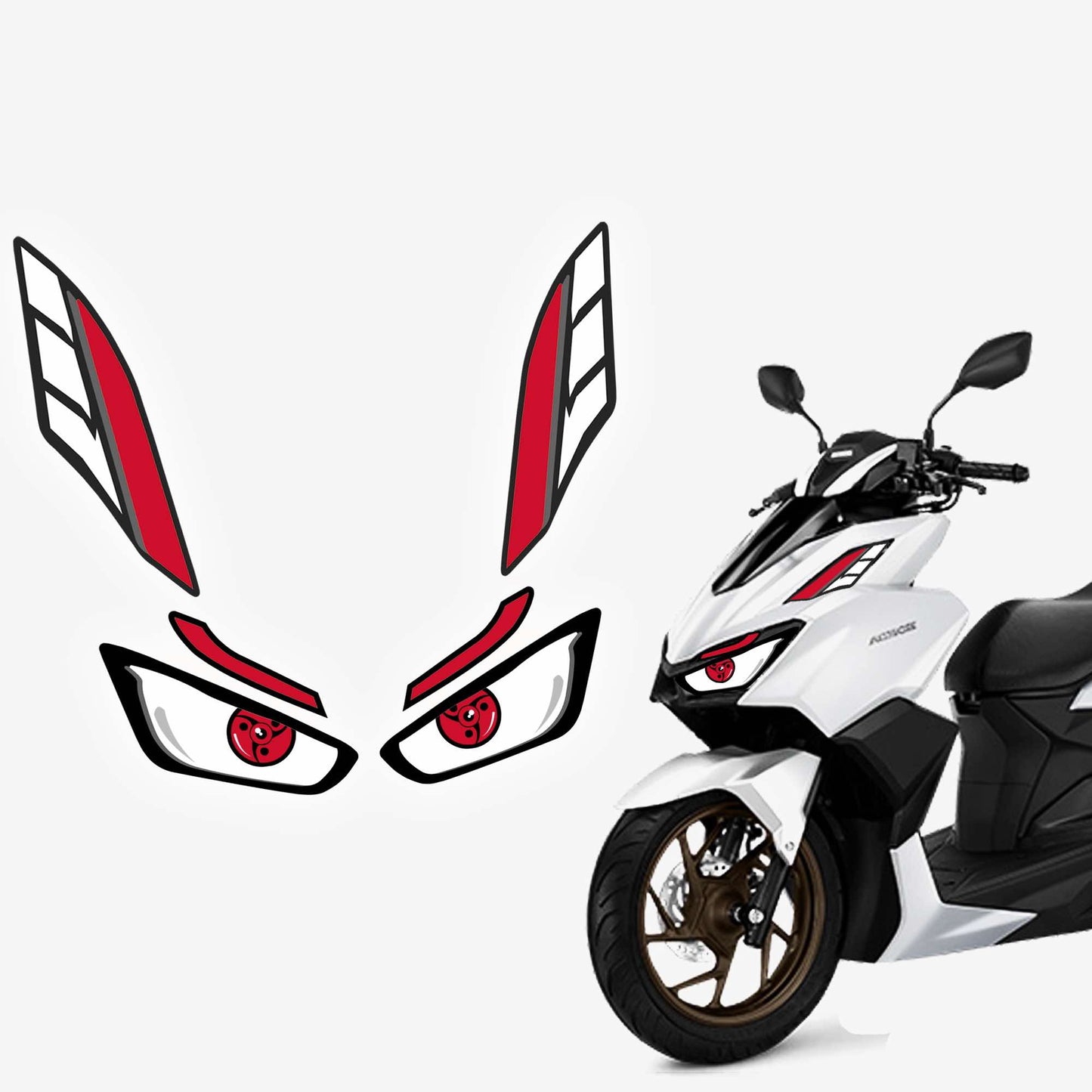 HONDA CLICK 160 NEW KILAY TINT STICKERS/ NEW KILAY TINT STICKERS FOR CLICK 160/ CLICK 160 STICKERS