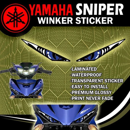 YAMAHA SNIPER 150 WINKER STICKER / SNIPER 150 155 WINKER STICKER / SNIPER STICKER / SNIPER WINKER