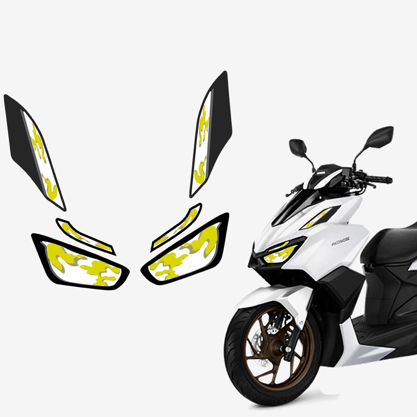 HONDA CLICK 160 NEW KILAY TINT STICKERS/ NEW KILAY TINT STICKERS FOR CLICK 160/ CLICK 160 STICKERS
