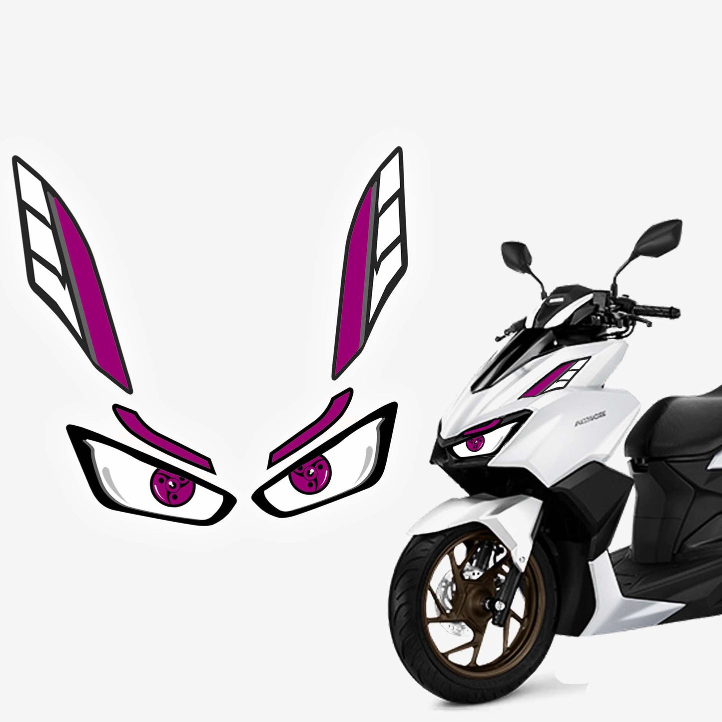 HONDA CLICK 160 NEW KILAY TINT STICKERS/ NEW KILAY TINT STICKERS FOR CLICK 160/ CLICK 160 STICKERS
