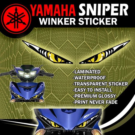 YAMAHA SNIPER 150 WINKER STICKER / SNIPER 150 155 WINKER STICKER / SNIPER STICKER / SNIPER WINKER
